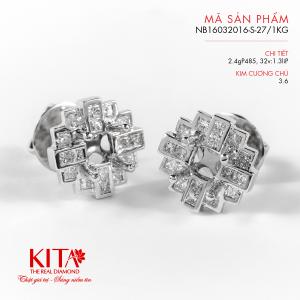 Vỏ Bông Tai Kim Cương